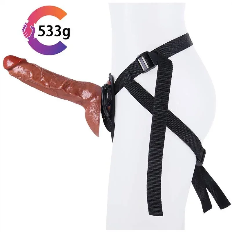8 IN Adjustable Glitter Strap-On Harness PVC Dildo Set Black/Brown/Pink/Clear/Skin Tone 2 8 IN Adjustable Glitter Strap-On Harness PVC Dildo Set Black/Brown/Pink/Clear/Skin Tone 2